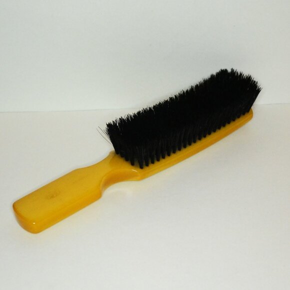 Vintage Fuller Brush Lint Brush MCM Yellow Bakelite Clothing Accessory Decor - Picture 2 of 5